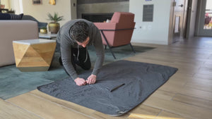 How to folder the Explorer Travel Blanket - Quickly