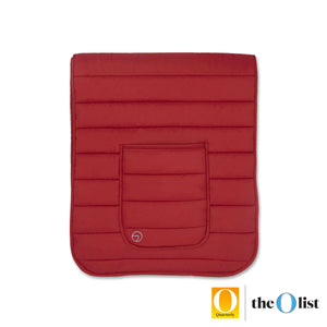 Red Puffer Scarf